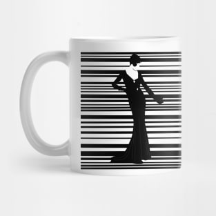 Black and white Glamour Mug